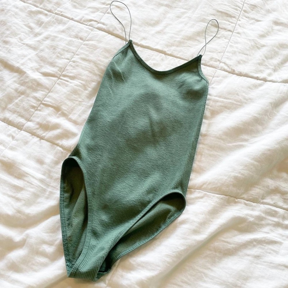 Out From Under Urban Outfitters Ribbed Bodysuit